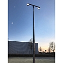 Deko-Light Projecteur ATIK 300 pivotant IP65/IP44, noir