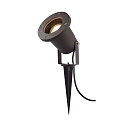 Lampe � piquet de terre LOMI avec prise de courant, r�glable GU10 IP65 / IP44, noir mat gradable