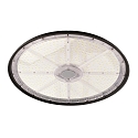 Projecteurs de hall VEGA courant constant IP65, couvert de poudre, noir profond 