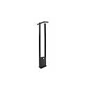 LED solar-Floor luminaire SOLAR PREMIUM I, IP54, H 100cm, incl. sensor + Akku, 1.6W 3200K 170lm, swivelling