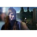 Deko-Light Colonne lumineuse � douille ARAWAN 2 voies, rond, commutable IP44, gris fonc� 