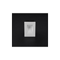  Luminaire d'encastrement mural  YVETTE angulaire, asym�trique IP65, blanche 