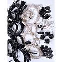  Wieland connecting lead with socket, 220-240V, 100cm