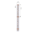 Deko-Light Bande LED 3536 SMD flexible blanche