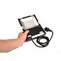 Deko-Light floodlight RF SMART FLOOD RGB+CCT swivelling, CCT Switch, with plug, RGB, ZigBee controllable IP65/IP44, anthracite dimmable