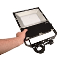 Deko-Light Projecteur RF SMART FLOOD RGB+CCT pivotant, CCT Switch, avec prise de courant, RGB, contr�lable par ZigBee IP65/IP44