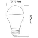 Deko-Light Ampoule LED Smart WIFI RF-SMART E27 12W 1100lm 2700-6500K 220� CRI 80 gradable