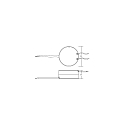 Deko-Light Bloc d'alimentation RS500mA/8W rond, courant constant, noir 