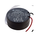 Deko-Light Bloc d'alimentation RS700mA/8W rond, courant constant, noir 