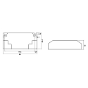  Unité d’alimentation Led HEP DIM CC G6LT15W350LR-Z courant constant