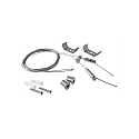 Accessoire Suspension c�ble TRI PROOF (MOTION) 2 pi�ces, r�glable, gris argent 250cm