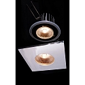 Deko-Light Accessories for COB 68 FIRE RATED cover, square, 83x83 mm, chrome