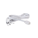 C�ble d'alimentation MODULAR PANEL 4 p�les, blanche