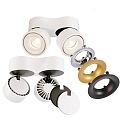 Deko-Light Anneau UNI II MINI - REFLECTOR, blanc mat