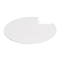 Rear cover for series UNI II, � 9.5cm, white