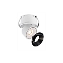 Deko-Light Anneau UNI II MINI - REFLECTOR haut, rond, scintillant, noir