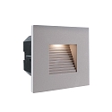 Capot LIGHT BASE COB LED OUTDOOR angulaire, Gris argent