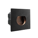 Capot LIGHT BASE COB LED OUTDOOR rond, noir 