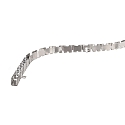 Profil� flexible FLEX LINE, argent