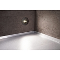 Deko-Light Cover ROUND for recessed LED wall luminaire ALWAID, jet black
