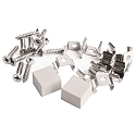 Kit de montage FLEX LINE, argent