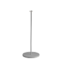 Pied de lampe MIRAM m�canique, fixation magn�tique, gris clair