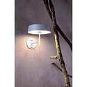 Deko-Light Support mural MIRAM m�canique, fixation magn�tique, gris clair