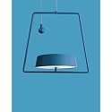 Deko-Light Suspension pendulaire MIRAM m�canique, fixation magn�tique, bleu