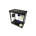 Deko-Light charging station CANIS x6 6-fold, black