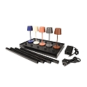 Deko-Light Station de recharge CANIS MINI x15 15 fois, noir