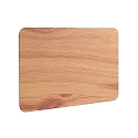 Couvercle lat�ral NIHAL MINI, marron, bois