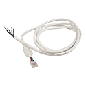 Câble d'alimentation 24V COB RGB SAUNA 4 pôles, 3 canaux, blanche