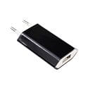 Bloc d'alimentation enfichable USB-A, noir