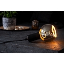 Segula Luminaire � suspension ALILX WAVE 2M � 1 flamme, court, r�glable E27 IP20, noir gradable
