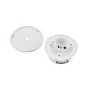 Adaptateur pour luminaire suspendu � DA 68MM / RECESSED rond, version pour montage encastr�, blanc trafic