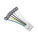 Syst�me d'�clairage en continu feed-in SANOTRUNK UNIVERSAL WAGO 267-510 contr�lable par DALI