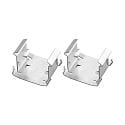 Support de montage SANOTRUNK UNIVERSAL  RIDI VLT / LITE-LICHT Q-STN / LUNUX Q-STN lot de 2, argent