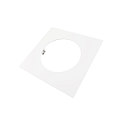 Bague de r�duction 210/135MM m�canique, carr�, version pour montage encastr�, blanc trafic