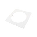 Bague de r�duction 280/210MM m�canique, carr�, version pour montage encastr�, blanc trafic