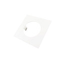Bague de r�duction 155/95MM m�canique, carr�, version pour montage encastr�, blanc �clatant