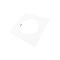 Bague de r�duction 210/135MM m�canique, carr�, version pour montage encastr�, blanc �clatant