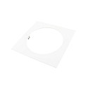 Bague de r�duction 280/210MM m�canique, carr�, version pour montage encastr�, blanc �clatant