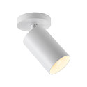 Bo�tier pour montage en surface CAN MIX'N MATCH 1/2 - SPOT HEAD (CEILING / 3PHASE) cylindrique, rigide, m�canique, blanche