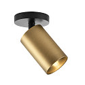 Deko-Light Bo�tier pour montage en surface CAN MIX'N MATCH 1/2 - SPOT HEAD (CEILING / 3PHASE) cylindrique, rigide, m�canique, bronze