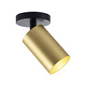 Deko-Light Bo�tier pour montage en surface CAN MIX'N MATCH 1/2 - SPOT HEAD (CEILING / 3PHASE) cylindrique, rigide, m�canique, laiton