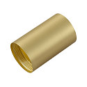 Deko-Light Bo�tier pour montage en surface CAN MIX'N MATCH 1/2 - SPOT HEAD (CEILING / 3PHASE) cylindrique, rigide, m�canique, laiton