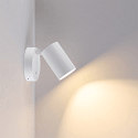 Deko-Light Bo�tier pour montage en surface CAN MIX'N MATCH 1/2 - SPOT HEAD (WALL / TABLE / FLOOR) cylindrique, m�canique, blanche