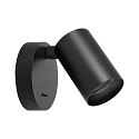 Deko-Light Bo�tier pour montage en surface CAN MIX'N MATCH 1/2 - SPOT HEAD (WALL / TABLE / FLOOR) cylindrique, m�canique, noir