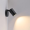 Deko-Light Bo�tier pour montage en surface CAN MIX'N MATCH 1/2 - SPOT HEAD (WALL / TABLE / FLOOR) cylindrique, m�canique, noir
