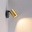 Deko-Light Bo�tier pour montage en surface CAN MIX'N MATCH 1/2 - SPOT HEAD (WALL / TABLE / FLOOR) cylindrique, m�canique, bronze